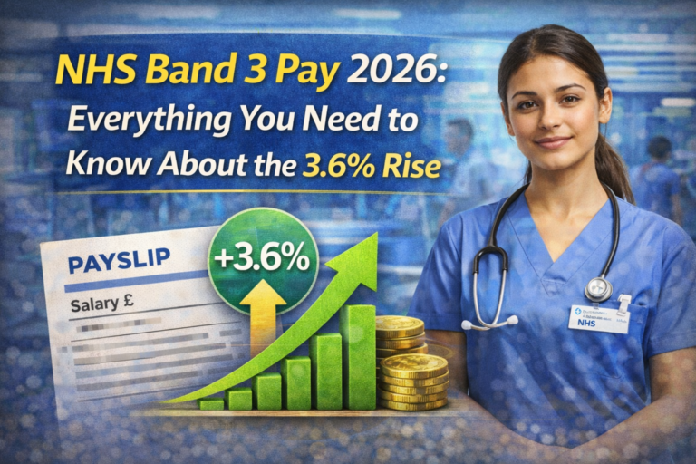 NHS Band 3 Pay 2026