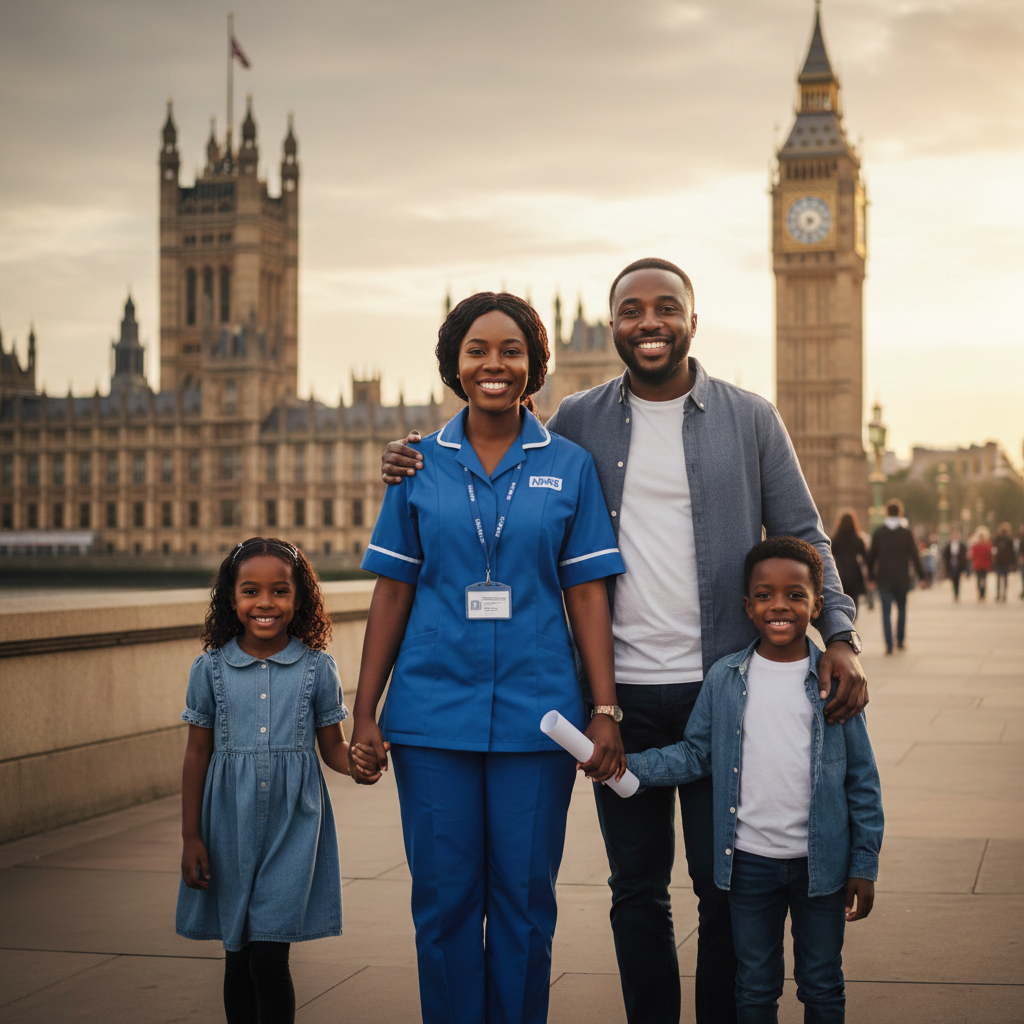 bringing your family to uk