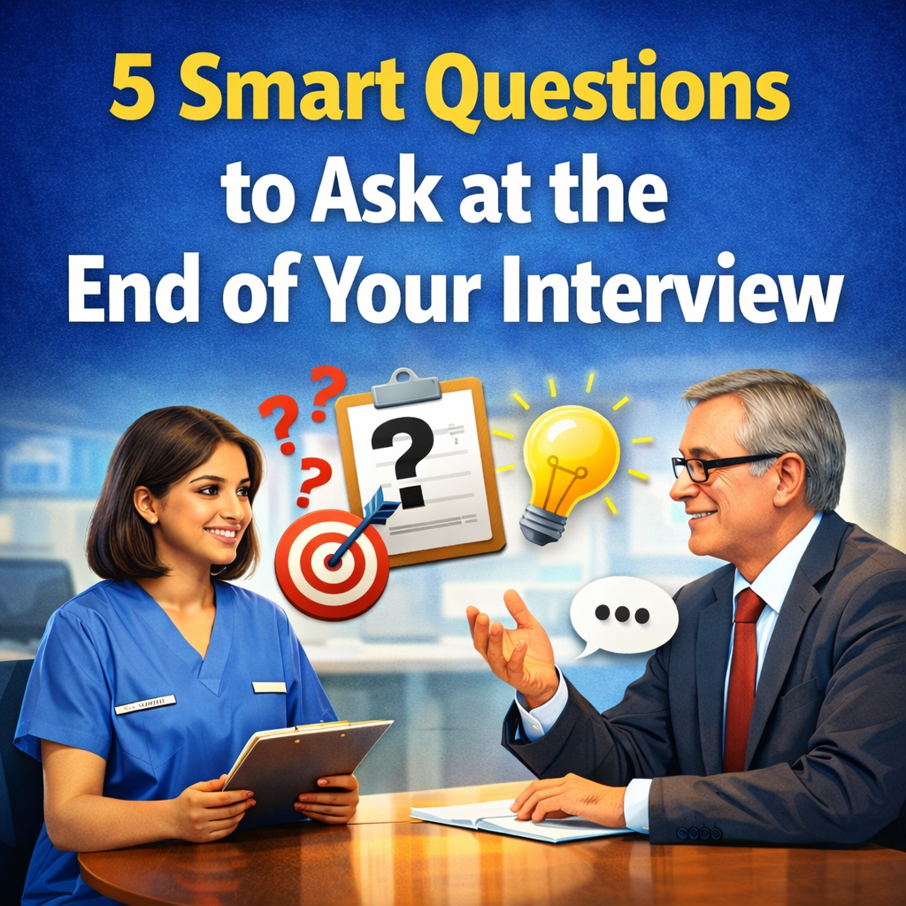 5 Smart Questions to Ask at the End of Your Interview