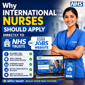 Why International Nurses Should Apply Directly to NHS Trusts or the NHS Jobs Website