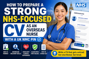 How to Prepare a Strong NHS-Focused CV as an Overseas Nurse with a UK NMC PIN